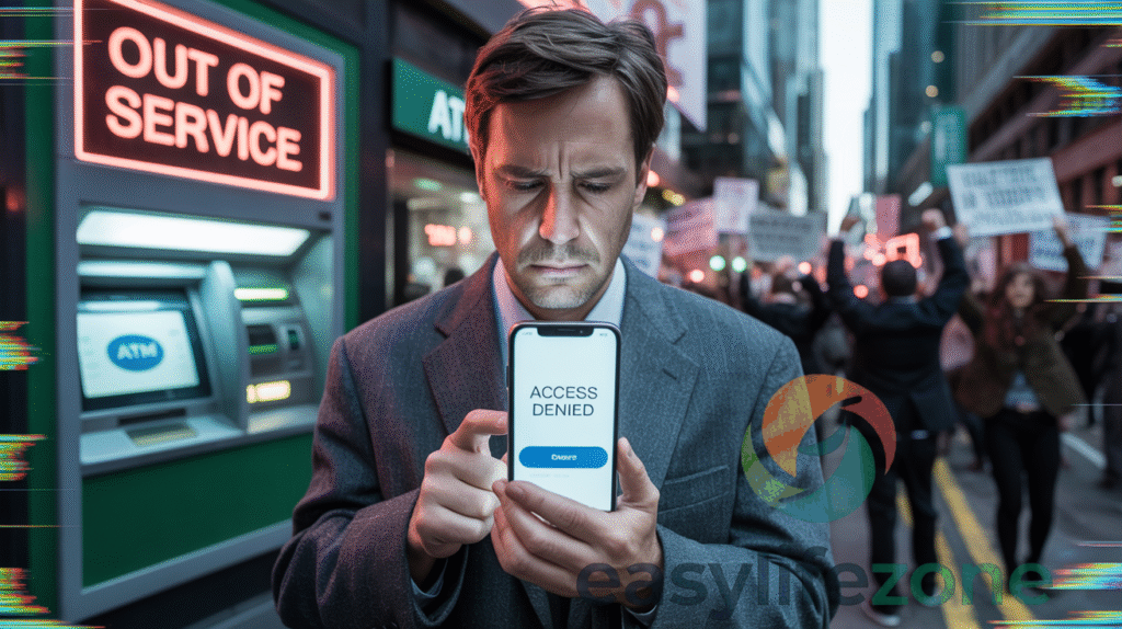 Bank Accounts Frozen Digital Financial Collapse