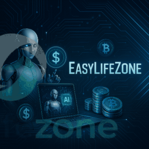 EasyLifeZone banner with logo and tagline Make Life Easy with Smart Solutions