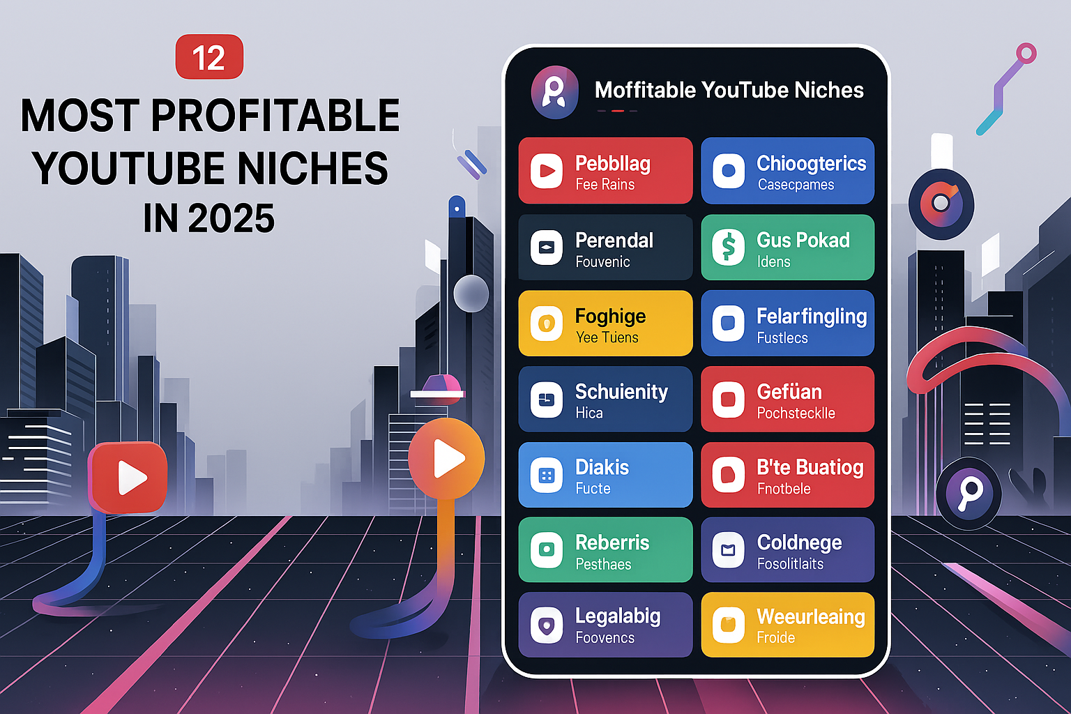 12 Most Profitable YouTube Niches in 2025