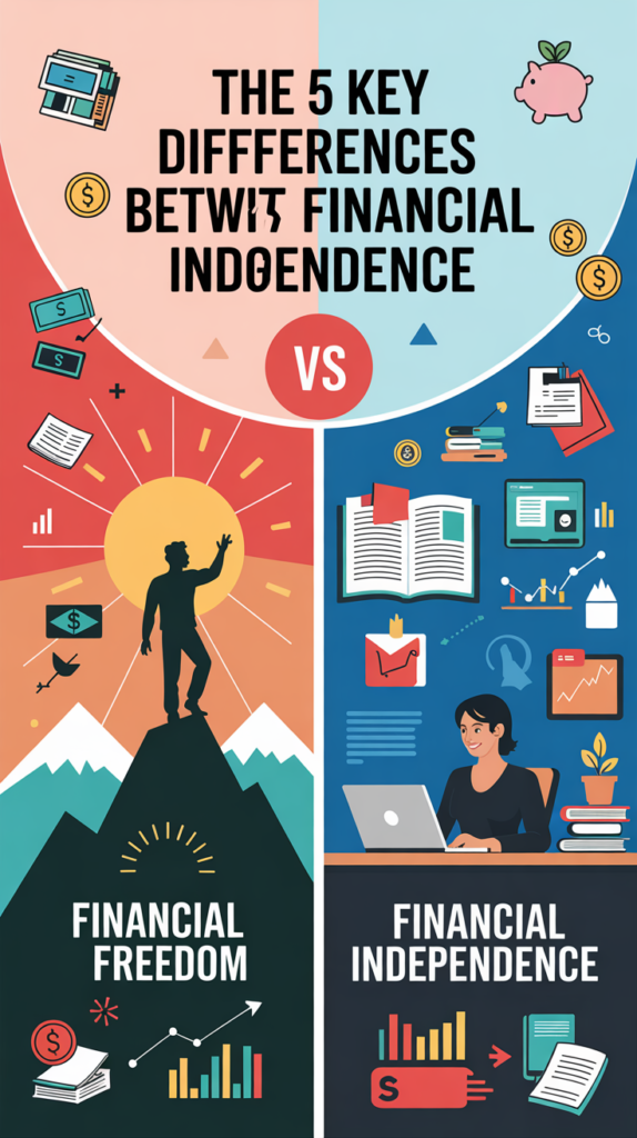  Financial Freedom vs Financial Independence 