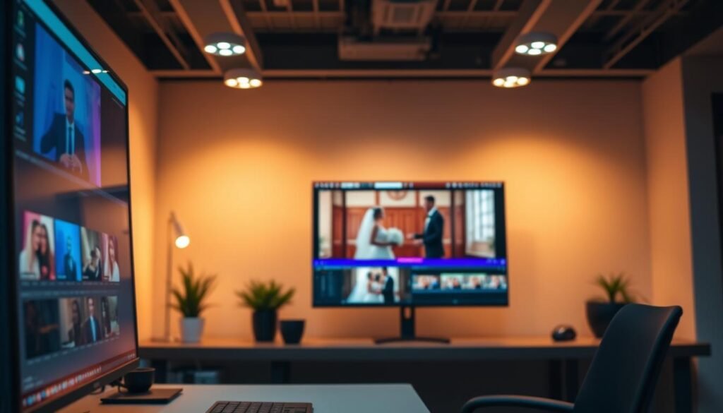 AI-powered wedding video editing