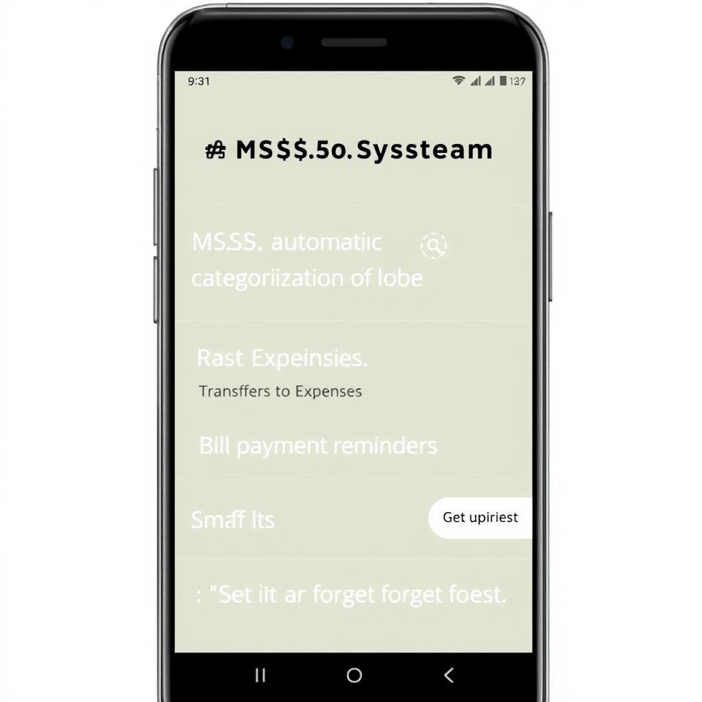Budget automation tools in the M.S.S. System for smarter spending