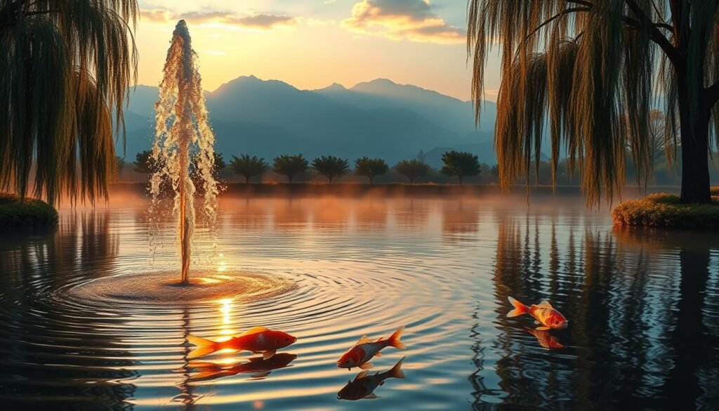 mesmerizing water features